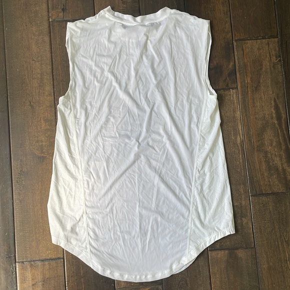 Mono B White Workout Tank Top - Picture 3 of 3